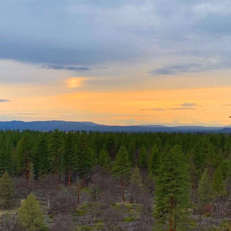 Sunset at Lassen Park