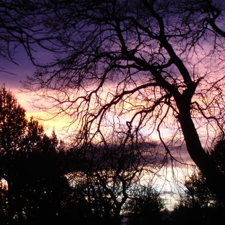 Sunset at Lassen RV Park Campground