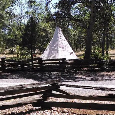 Tipi at Lassen RV Park Campground