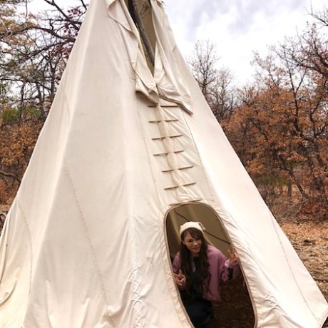 Tipi at Lassen RV Park Campground