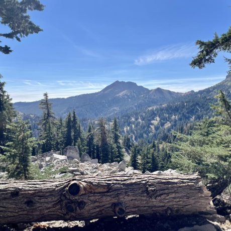 Lassen mountain view